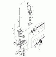 LOWER CASING & DRIVE 1 - 2 Strocks For TC3.6